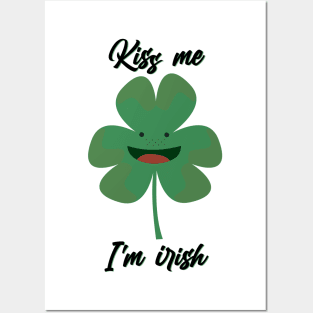 Kiss me I'm Irish Posters and Art